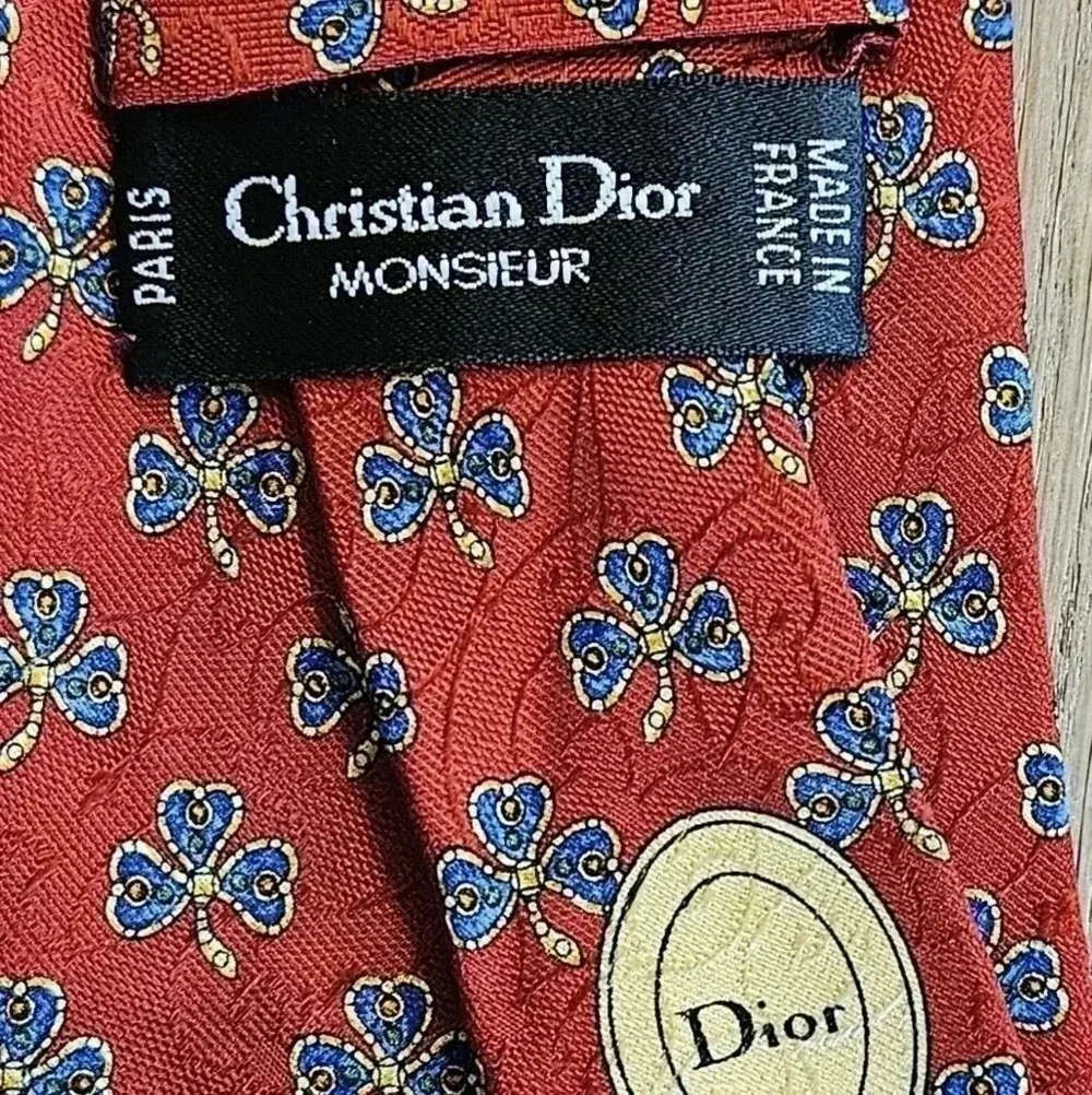 Lot of 12 Designer Ties: Dior, Gucci, Burberry, Celine, J. Crew
